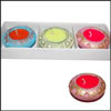 Designer Mutka with Wax filling Candle (3 pieces) - Click here to View more details about this Product